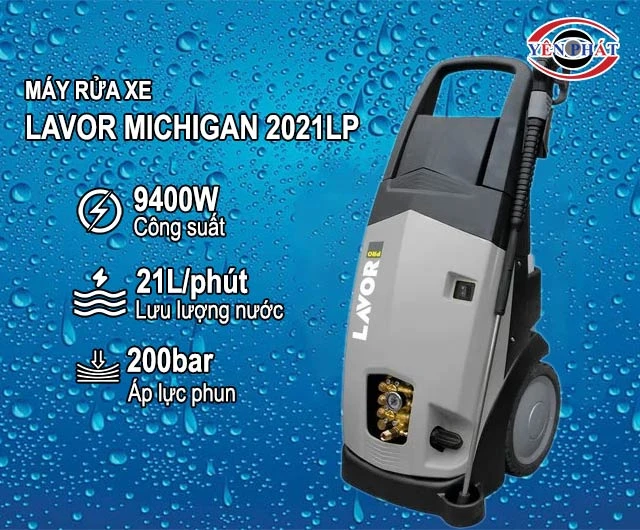 công suất của Lavor Michigan 2021LP
