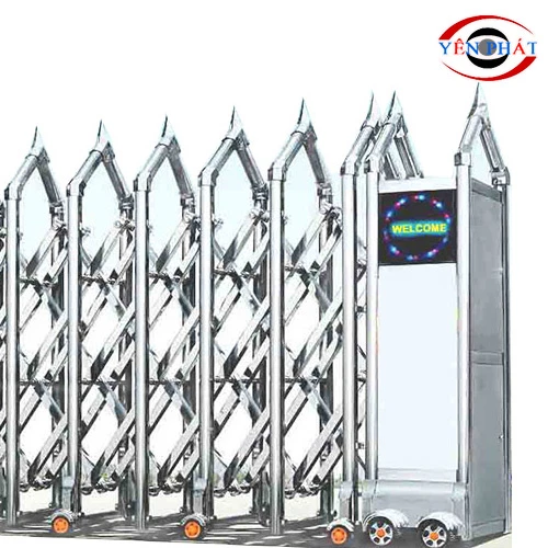 Cổng xếp inox TC-J8928