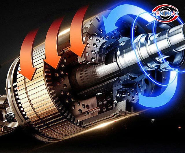 Motor vận hành lớn, bền khỏe