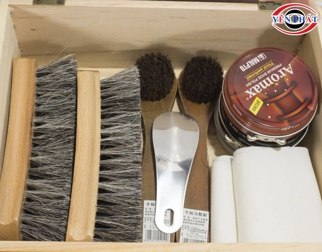 Bảo quản bộ dụng cụ đánh giày