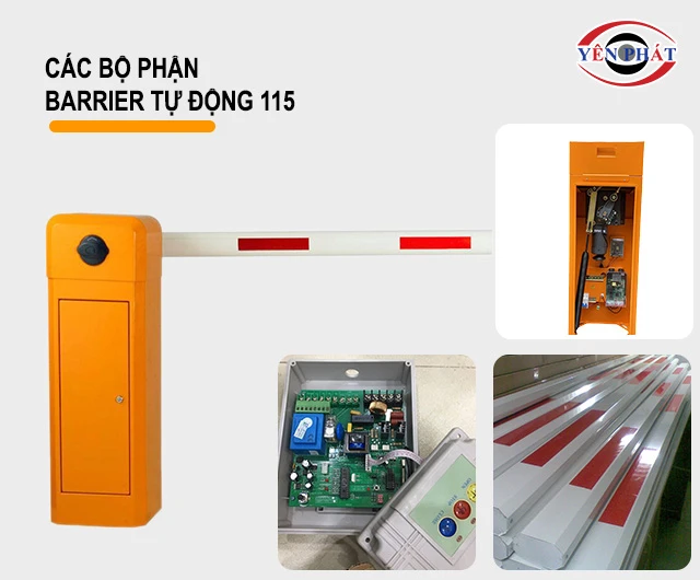 các bộ phận của Barrier tự động 115