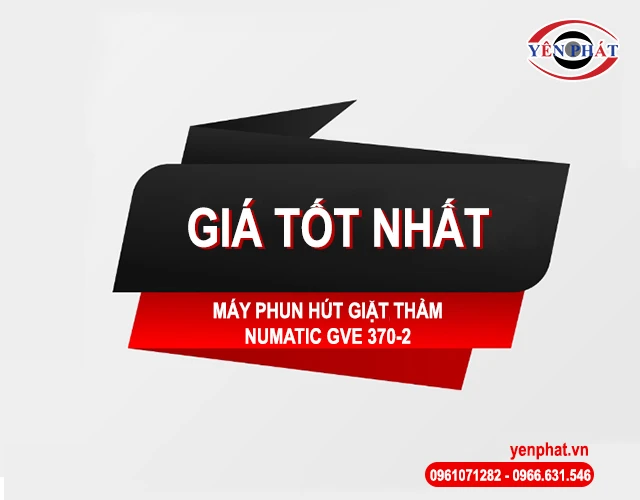 giá bán của Máy phun hút giặt thảm Numatic GVE 370-2