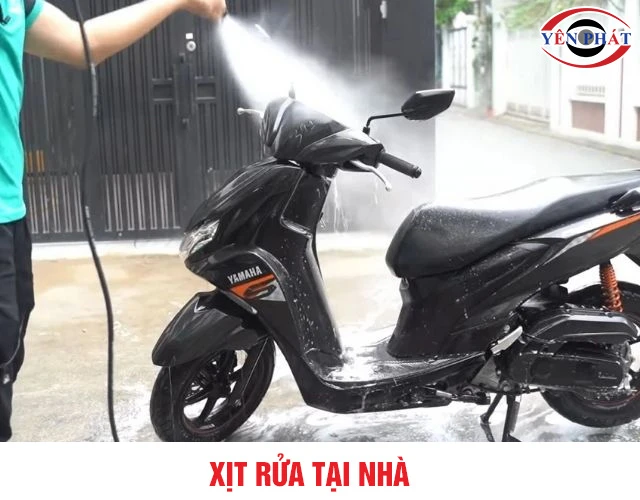 Ứng dụng máy rửa xe Asaka