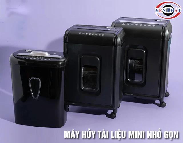 Máy hủy giấy mini là gì?
