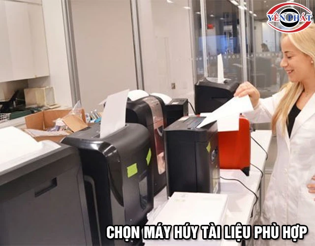 Chọn mua máy hủy giấy mini