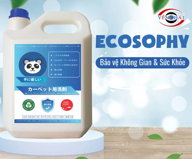 Dung dịch vệ sinh thảm ghế Ecosophy