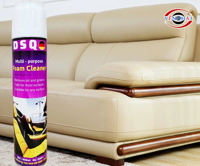 Làm sạch thảm ghế hiệu quả bằng Foam Cleaner