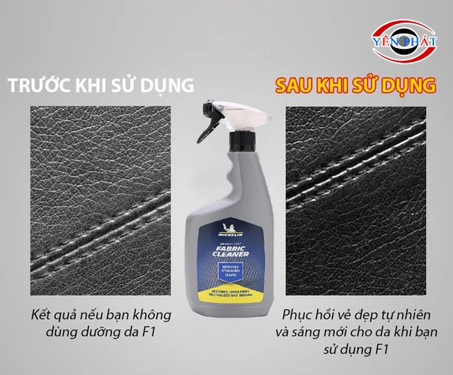 Thử ngay Michelin Fabric Cleaner 31425!