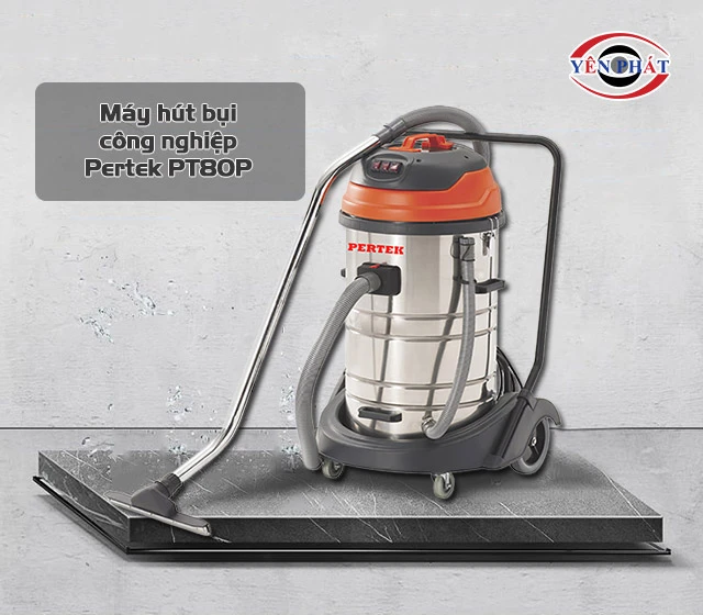 Máy hút bụi công nghiệp Pertek PT80P