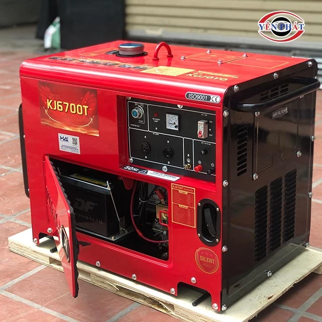 Máy phát điện Nhật giá rẻ Kujoyo KJ6700T