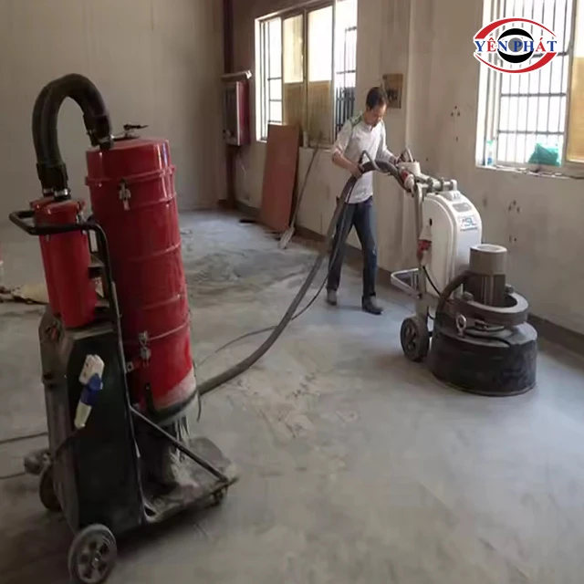 sử dụng Máy chà sàn bê tông ASL750-T9