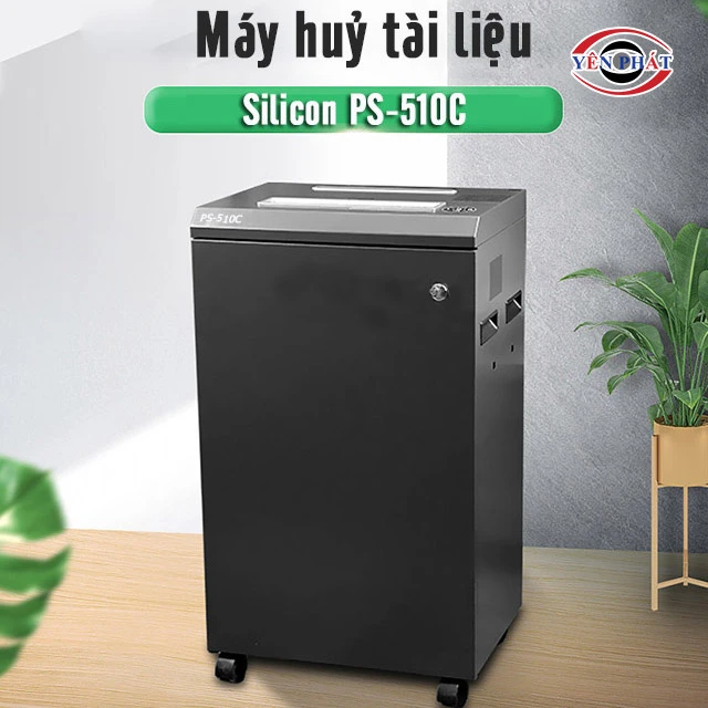 Máy huỷ tài liệu Silicon PS-510C
