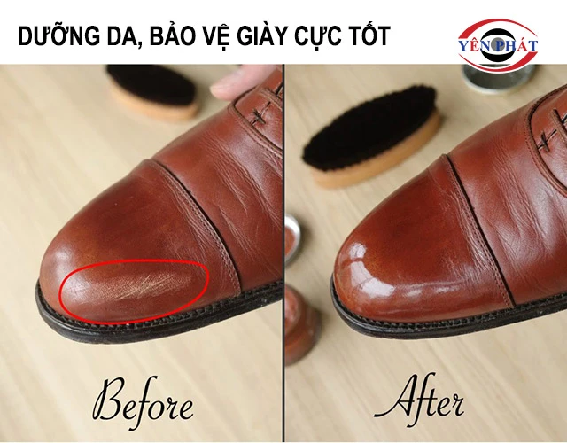 dưỡng da giày cực tốt