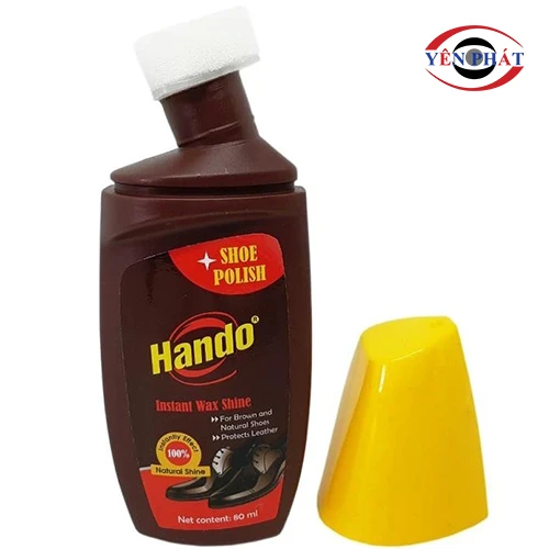 Xi nước đánh giày màu nâu Hando 80ml 2