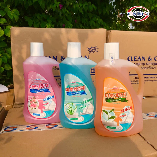 Top 6+ Nước lau sàn Hàn Quốc: Nổi tiếng, Giá rẻ, Tốt nhất