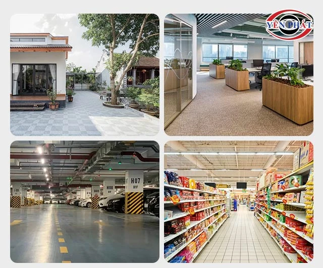 những không gian ứng dụng Máy mài sàn ASL T1