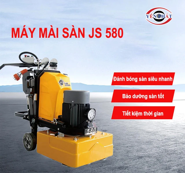 ưu điểm của máy mài sàn JS 580