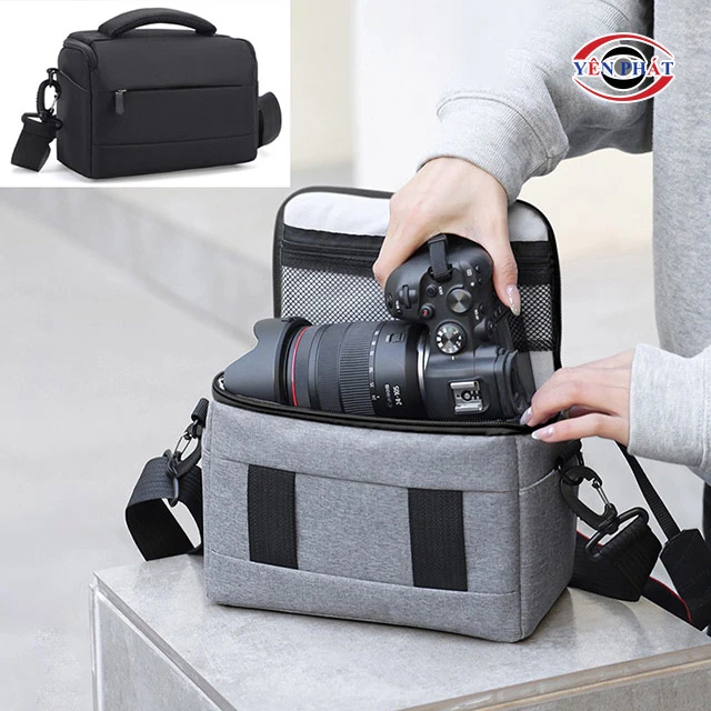 vệ sinh túi chứa máy ảnh