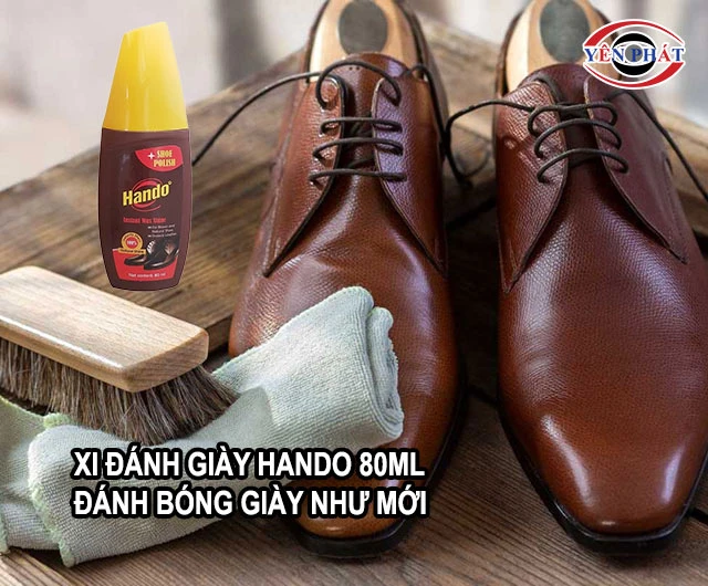 đánh bóng đẹp như mới của giày