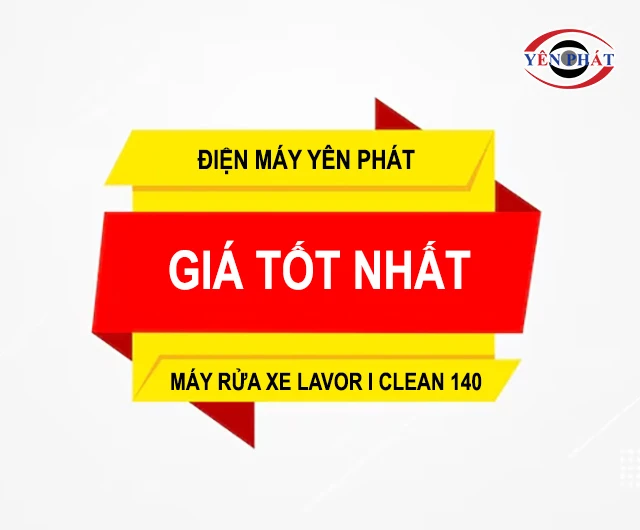 giá bán của máy rửa xe Lavor I Clean 140