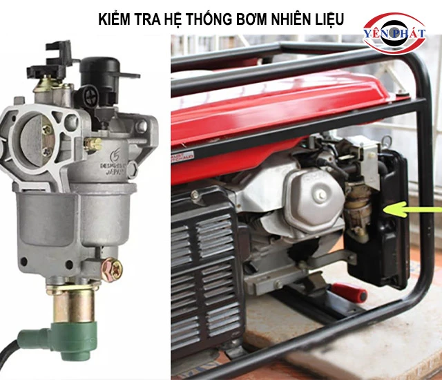 Kiểm tra hệ thống bơm nhiên liệu