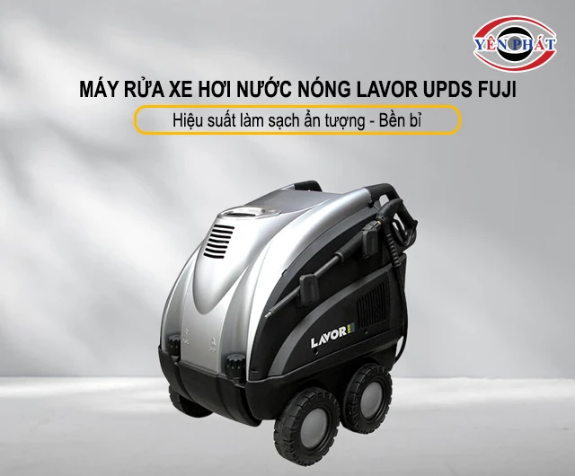 Máy rửa xe hơi nước nóng Lavor UPDS Fuji
