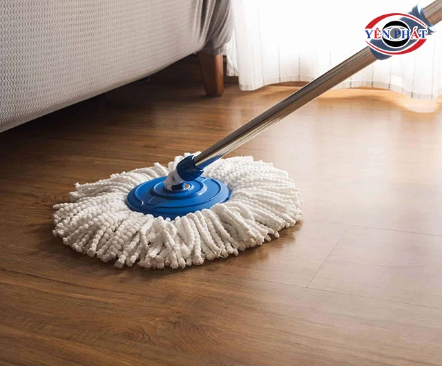 lau sàn gỗ