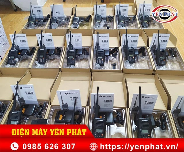 Yên Phát cung cấp bộ đàm bảo vệ giá rẻ
