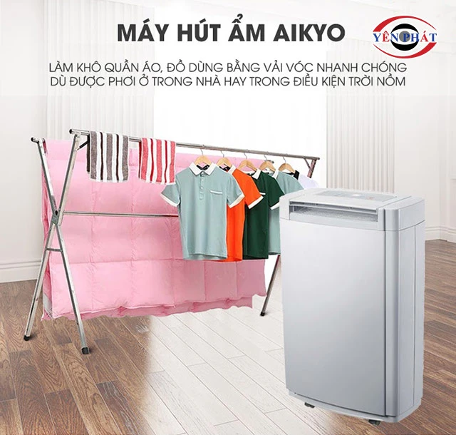 Hiệu suất hút ẩm cao