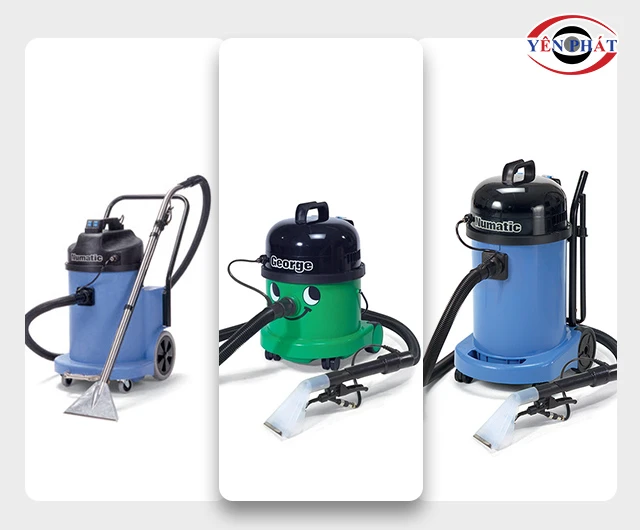các máy phun hút giặt thảm Numatic