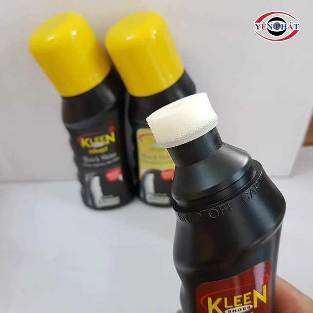  đầu mút của xi đánh giày Kleen 75ml dạng nước