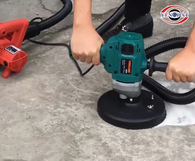 máy mài bê tông hút bụi dễ sử dụng