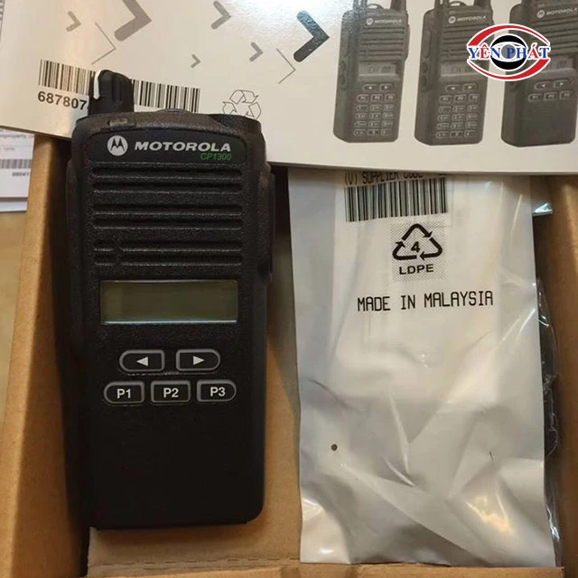cách dùng bộ đàm cầm tay Motorola CP1300