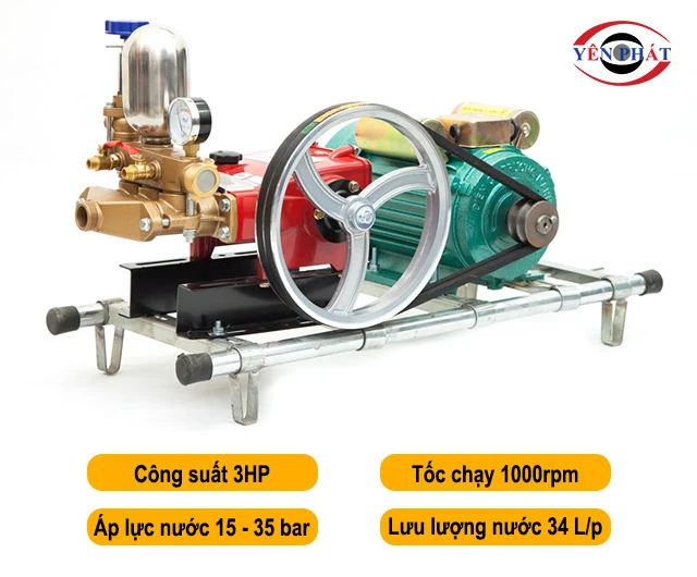 Khả năng phun rửa mạnh mẽ