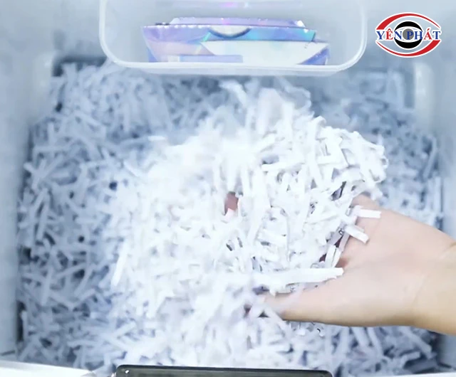 sợi huỷ của Máy hủy tài liệu công nghiệp Nikatei PS-720C