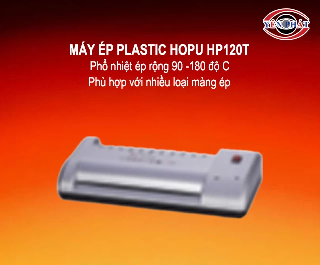 phổ nhiệt rộng của Máy ép plastic Hopu HP120T