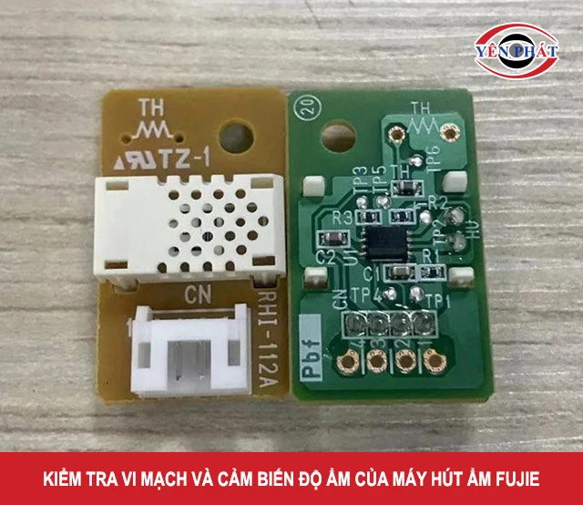 kiểm tra bộ vi mạch và cảm biến độ ẩm