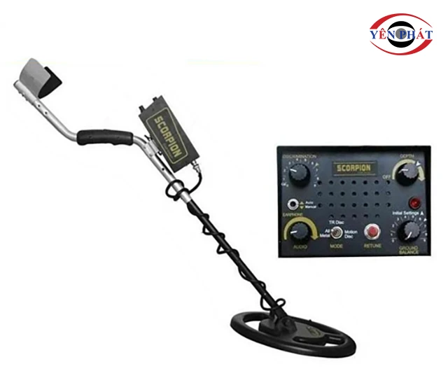 Máy rà kim loại 1m Garrett Scorpion Gold A9