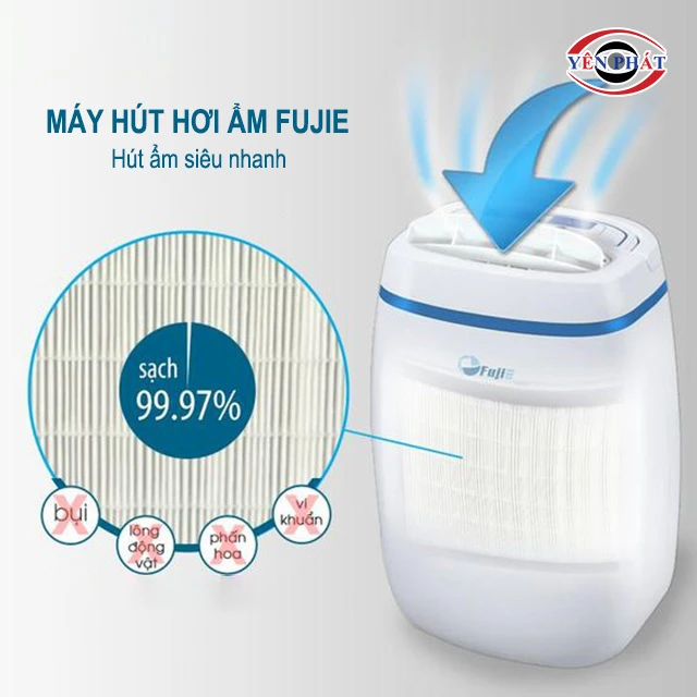 hút ẩm siêu nhanh