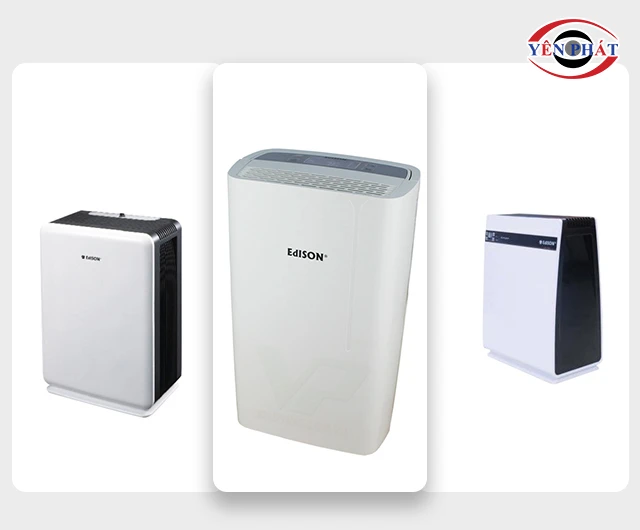 thiết kế của máy hút ẩm Edison
