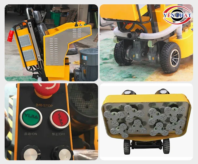 cấu tạo của máy mài sàn bê tông D760