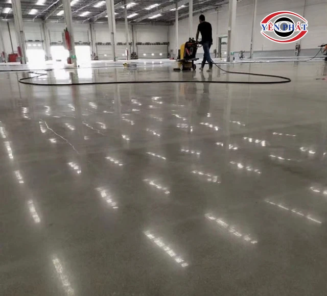 hiệu quả mài sàn ấn tượng