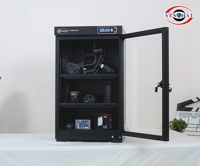 bảo quản máy ảnh bảng tủ chống ẩm