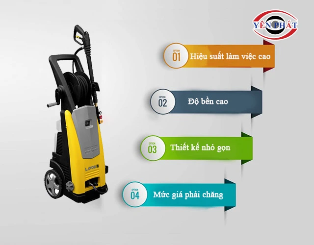 ưu điểm của Lavor OREGON 1509XP