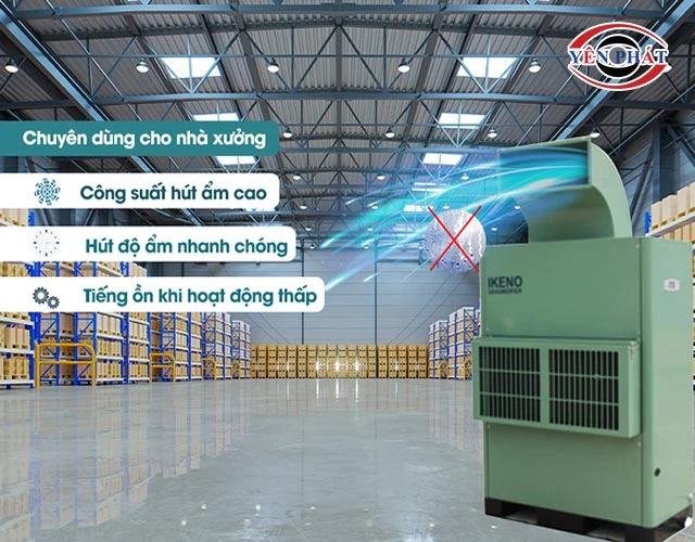 ưu điểm của máy hút ẩm Ikeno 