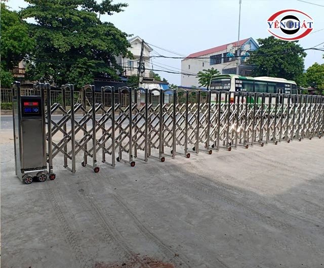 Hướng dẫn chọn kích thước cổng xếp Inox: Chuẩn, Phù hợp