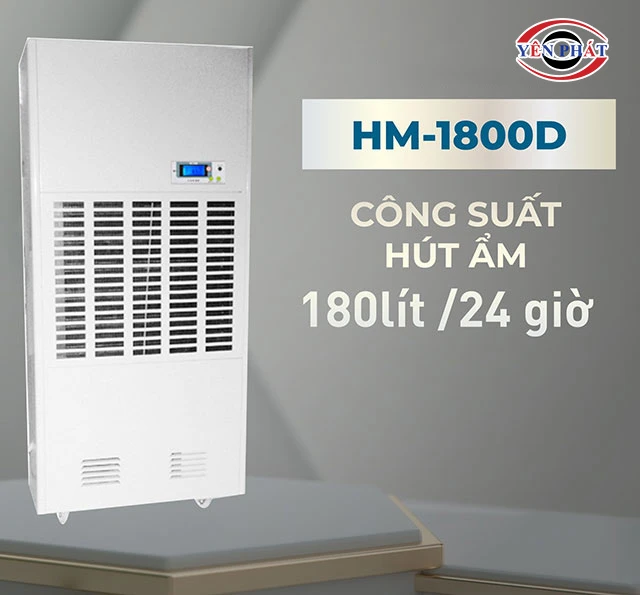 công suất của Máy Hút Ẩm FujiE HM-1800D