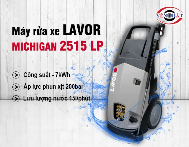 công suất của Lavor Michigan 2015 LP