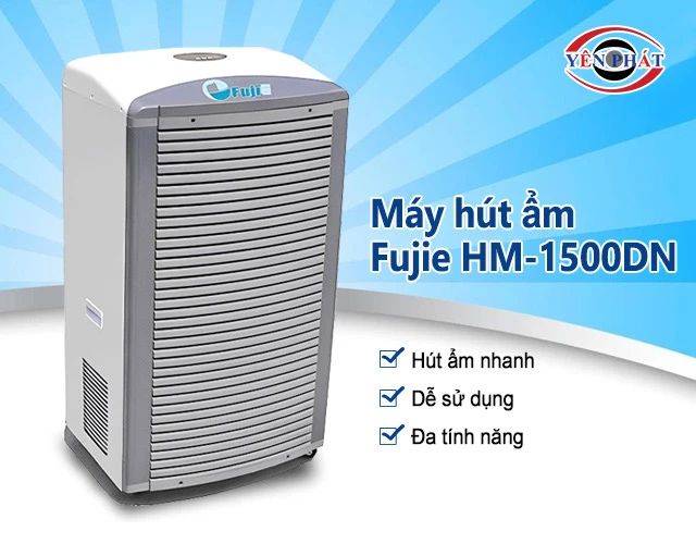 ưu điểm của Máy Hút Ẩm FujiE HM-1500DN 