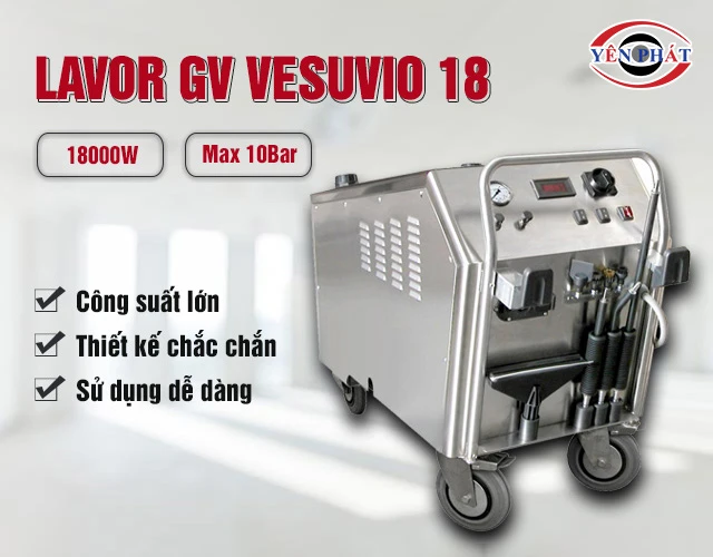 công suất của Lavor GV VESUVIO 18
